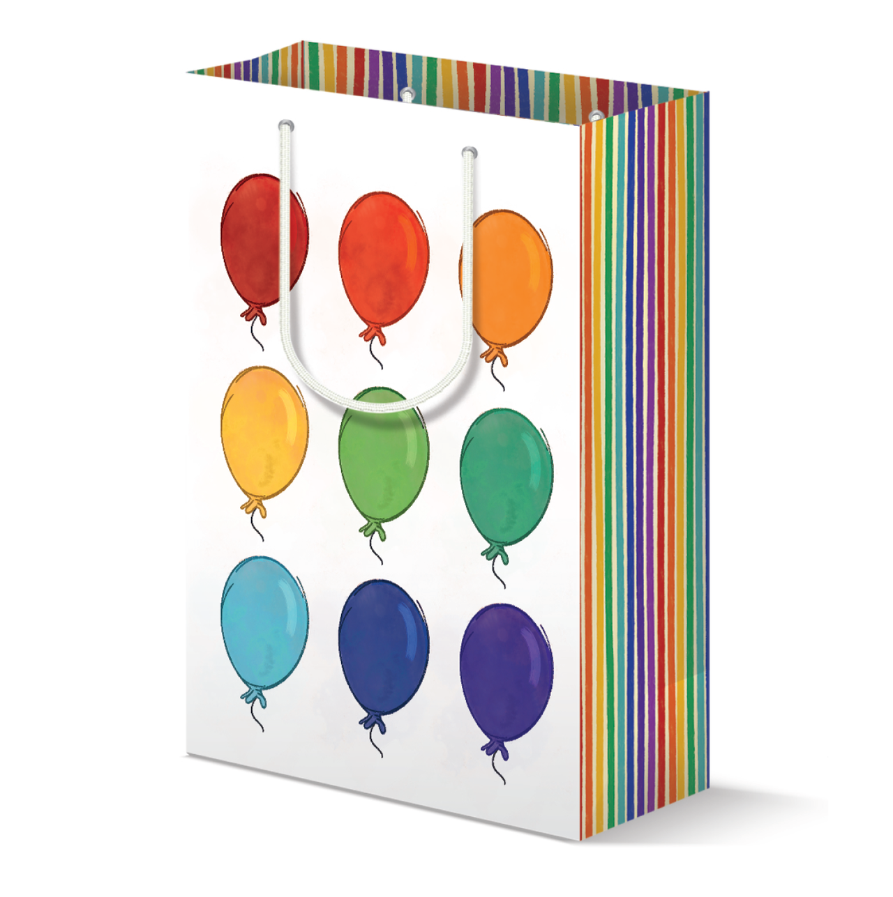 Happy Birthday Rainbow Celebration Balloon | Luxury Gift Bag