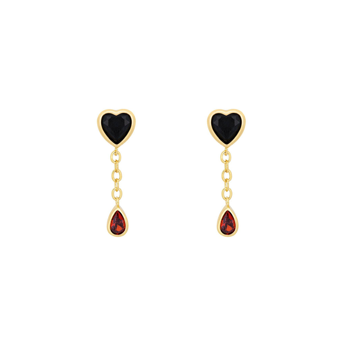 Nyx Earrings: 18K Gold Plated