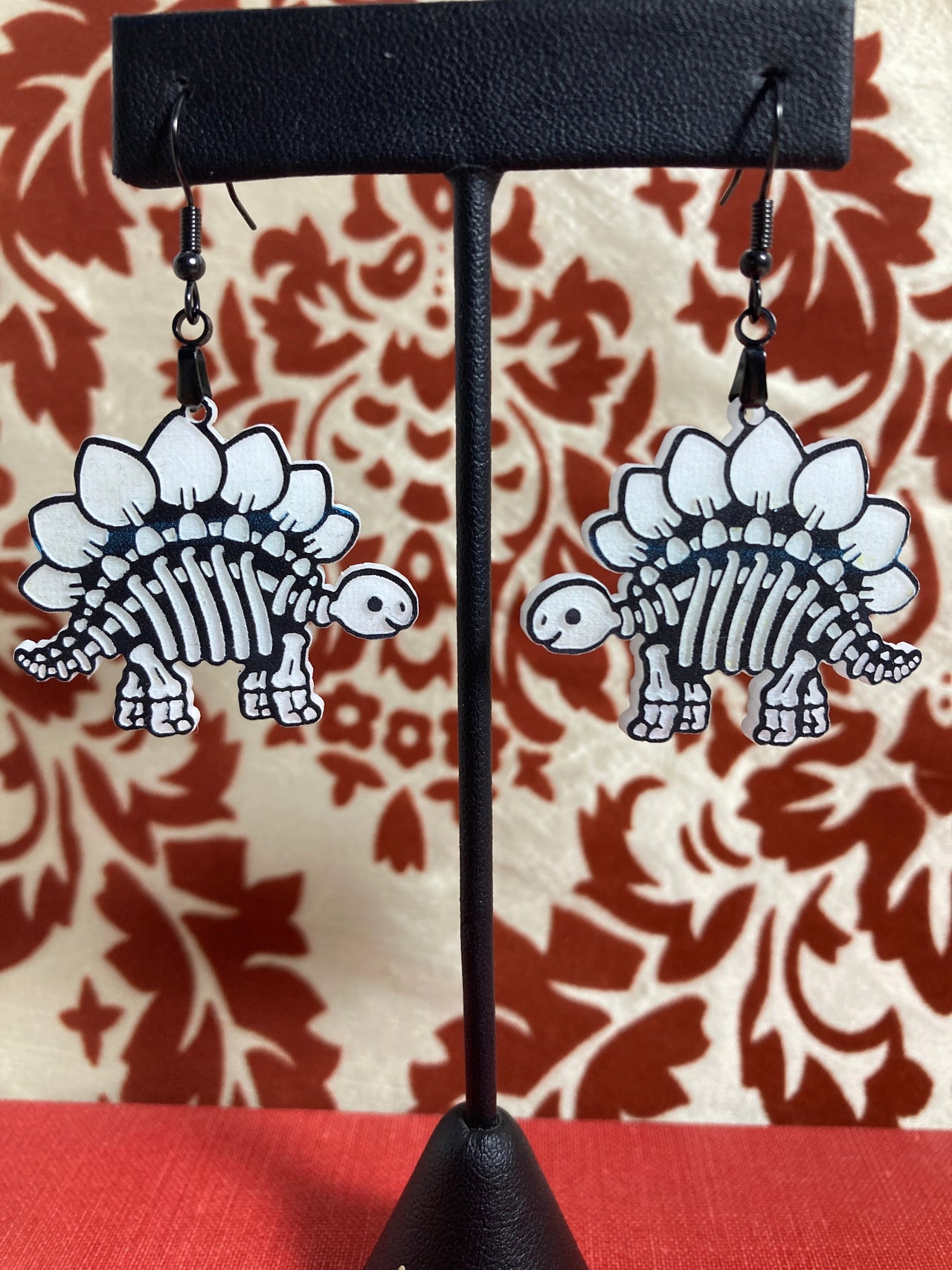 Long Dino Earrings