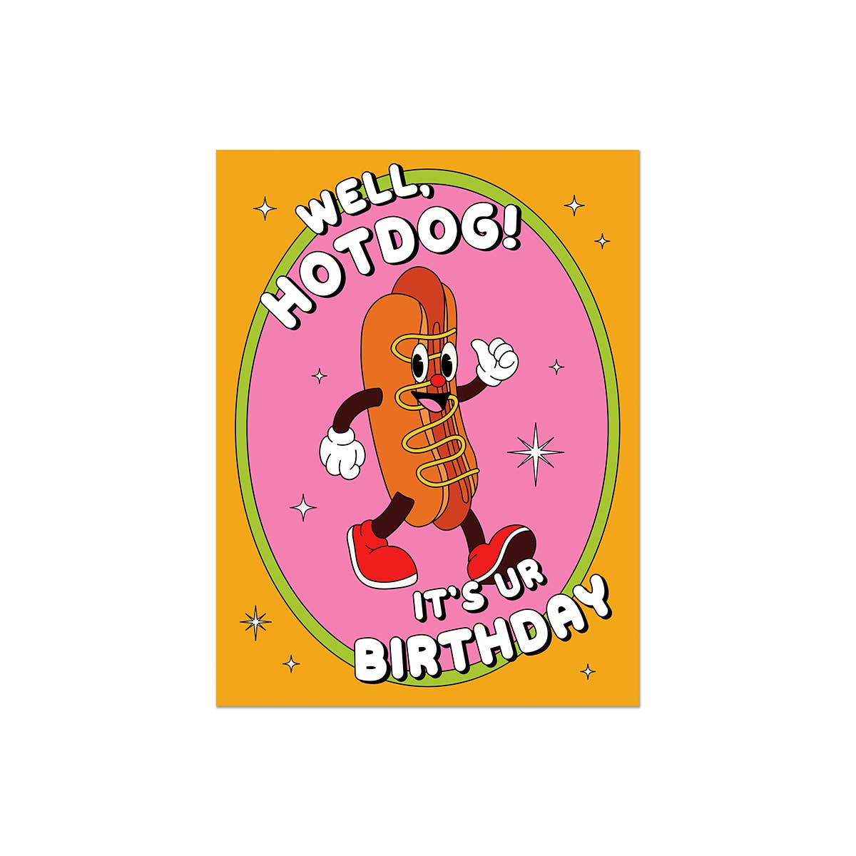 Hotdog! Birthday Card