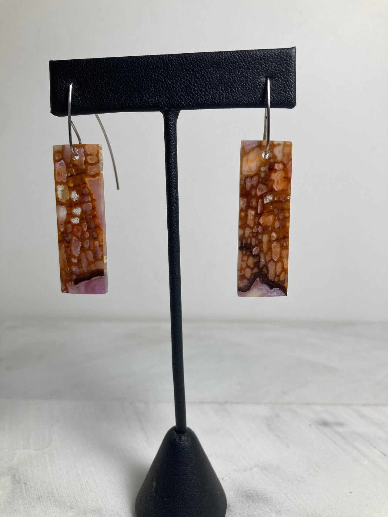 Gribbles and Shipworm Resin Cast Earrings 14