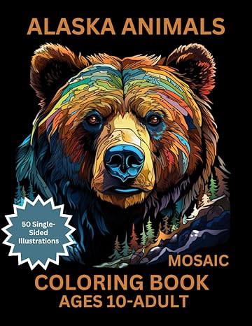 Alaska Animals Coloring Book
