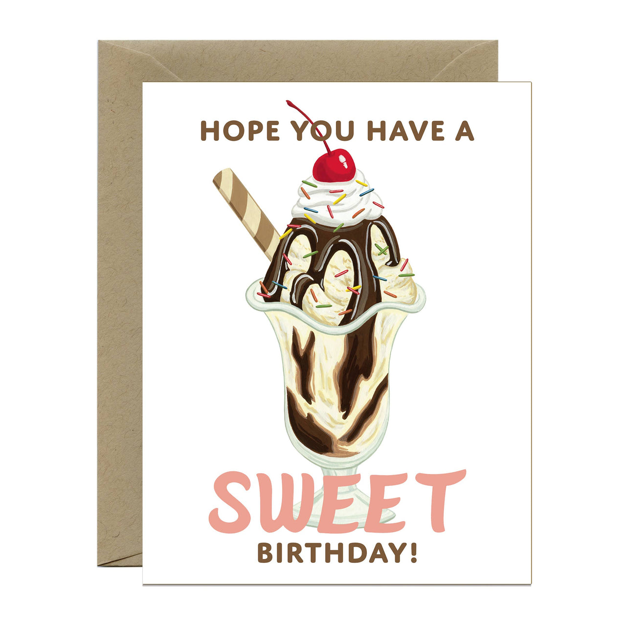 Sweet Sundae Birthday Card