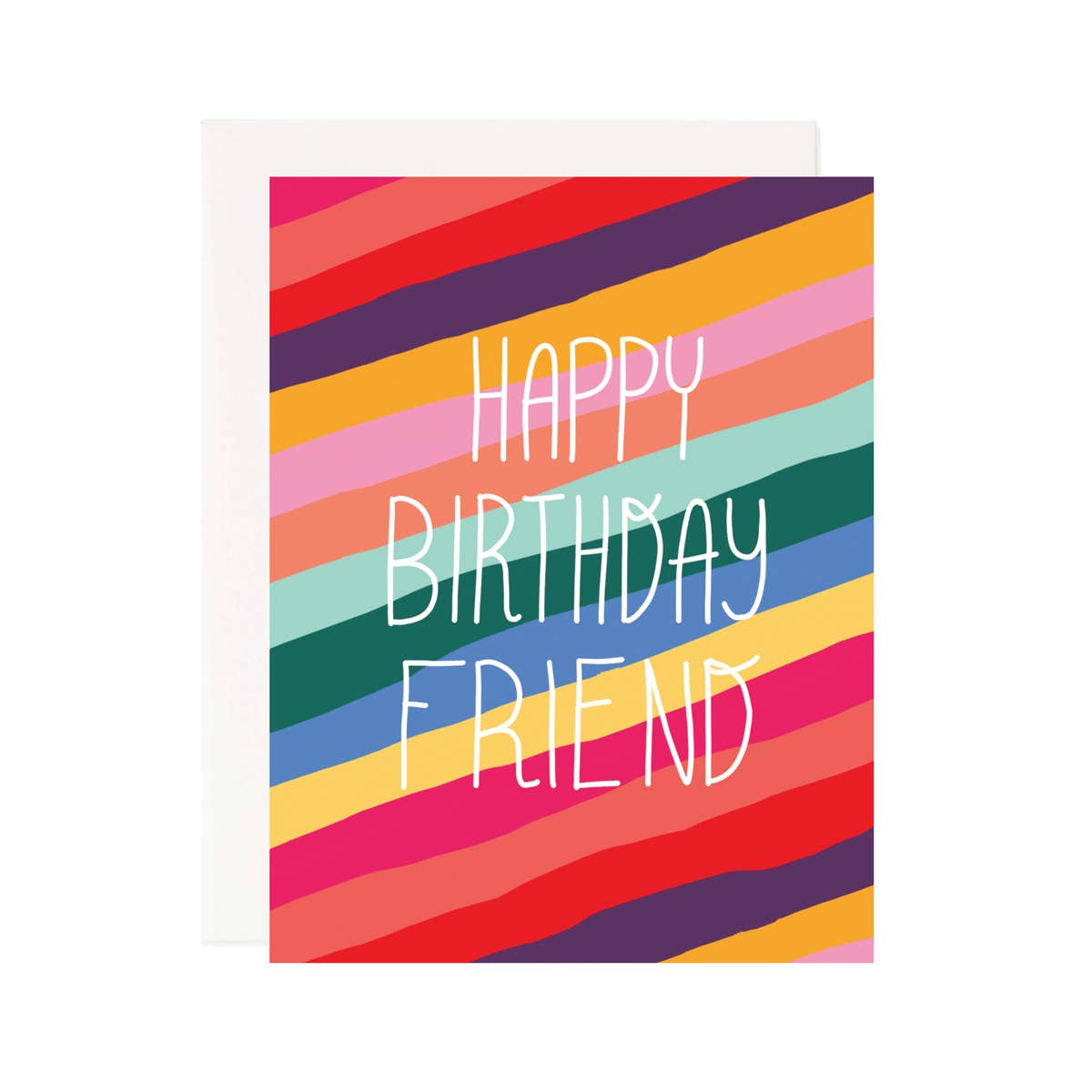 Happy Birthday Friend Greeting Card