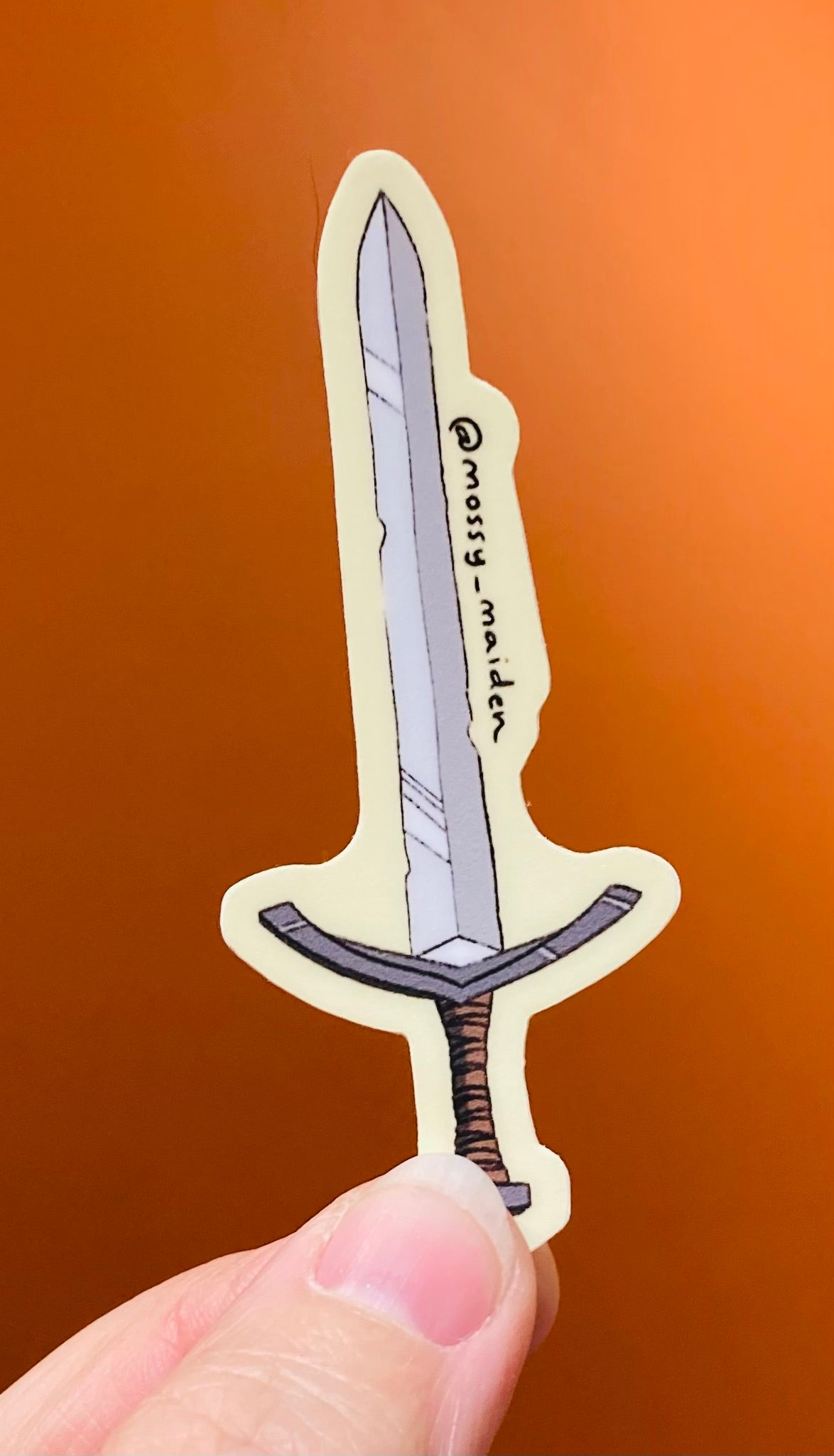 Sword Sticker