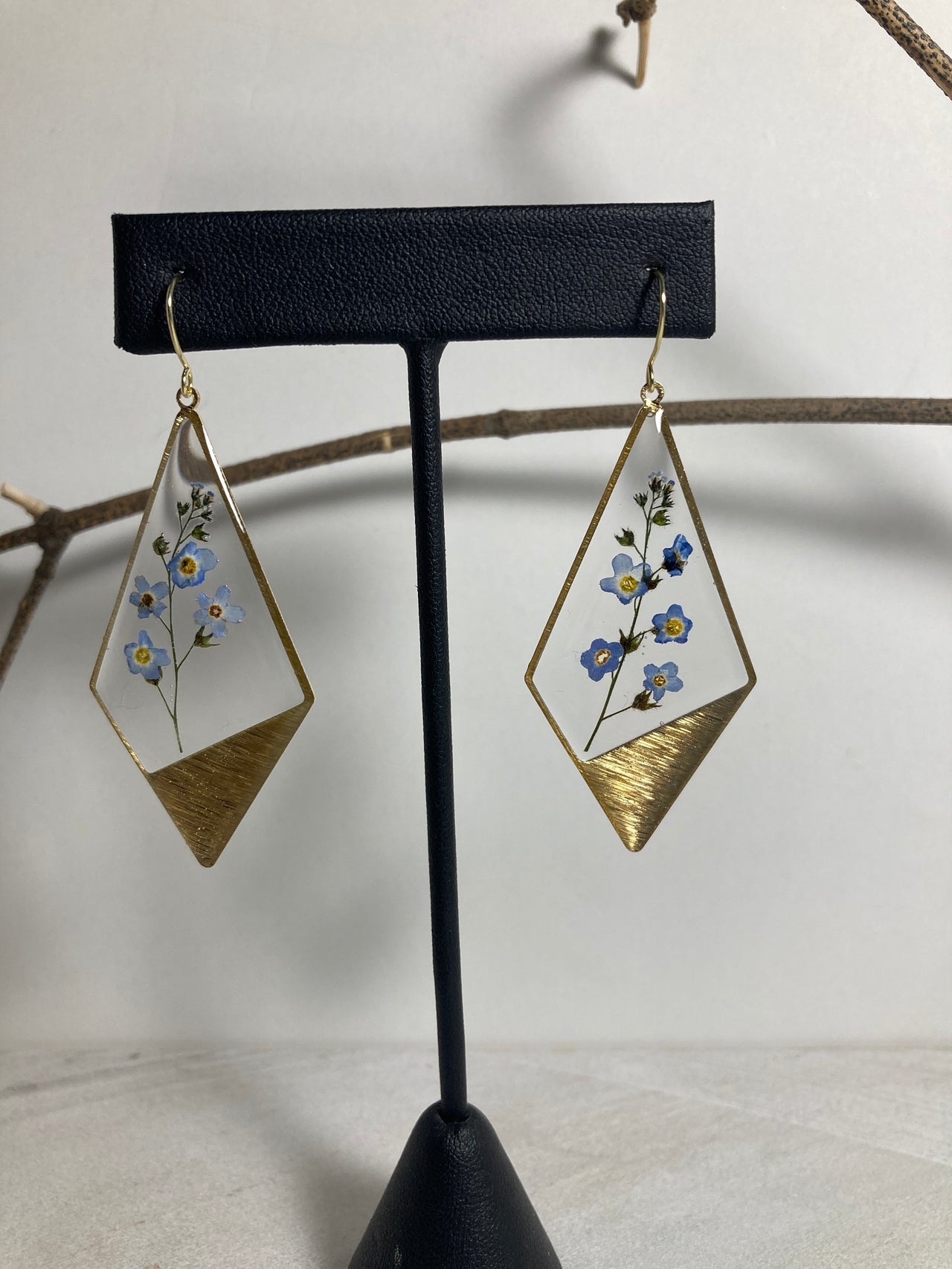 Forget-Me-Not Diamond Earrings