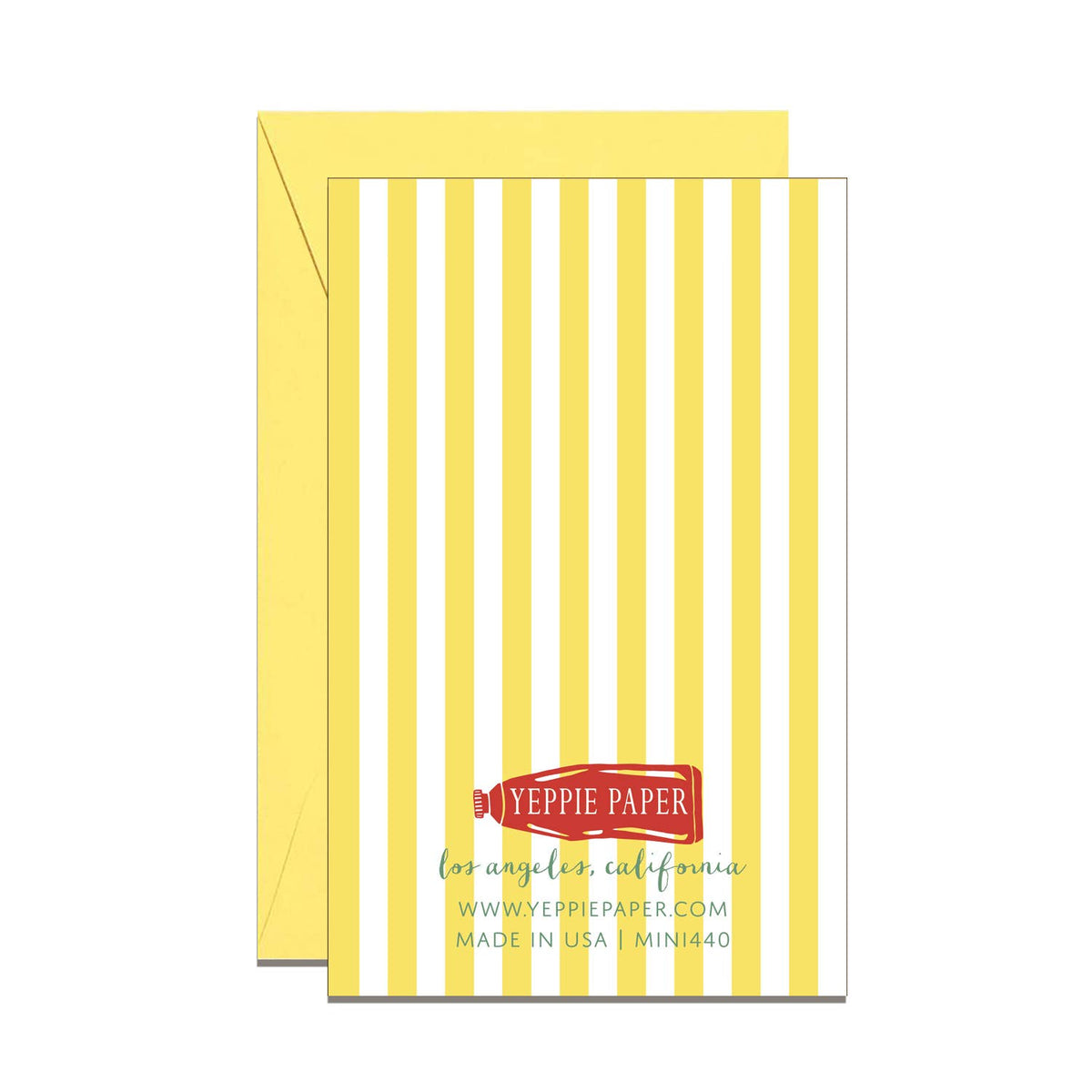 Retro Flower with Smiley Face Birthday Mini Enclosure Card