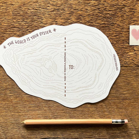 Oyster Postcard