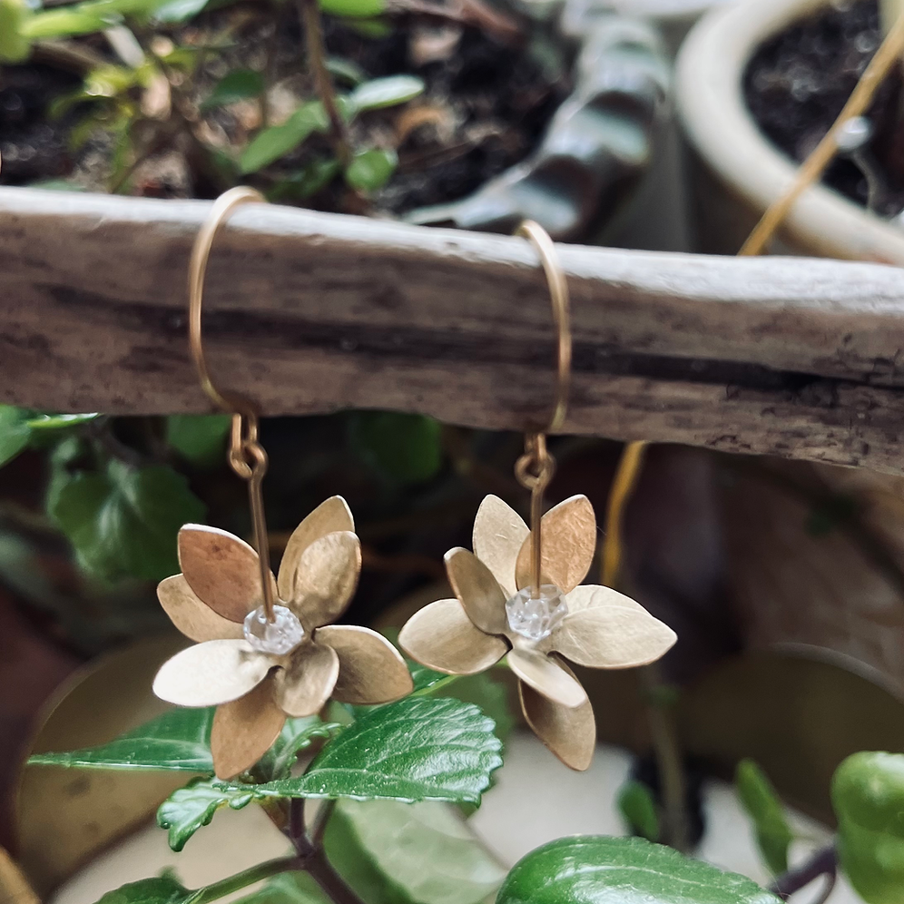 Arctic Lily Earrings