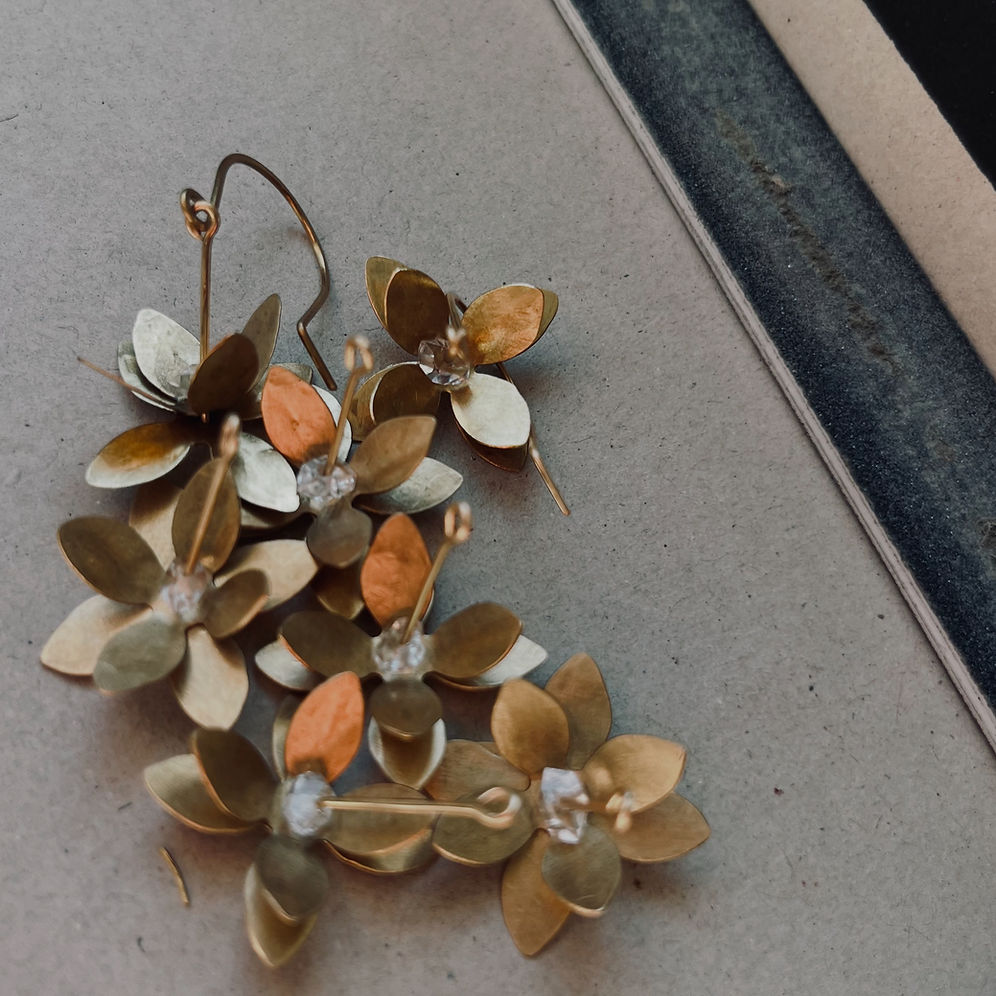 Arctic Lily Earrings