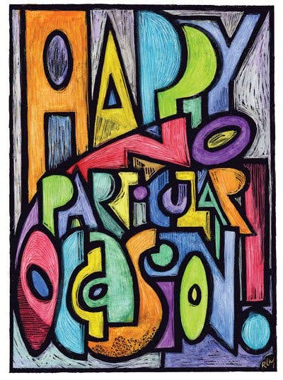 No Occasion Card