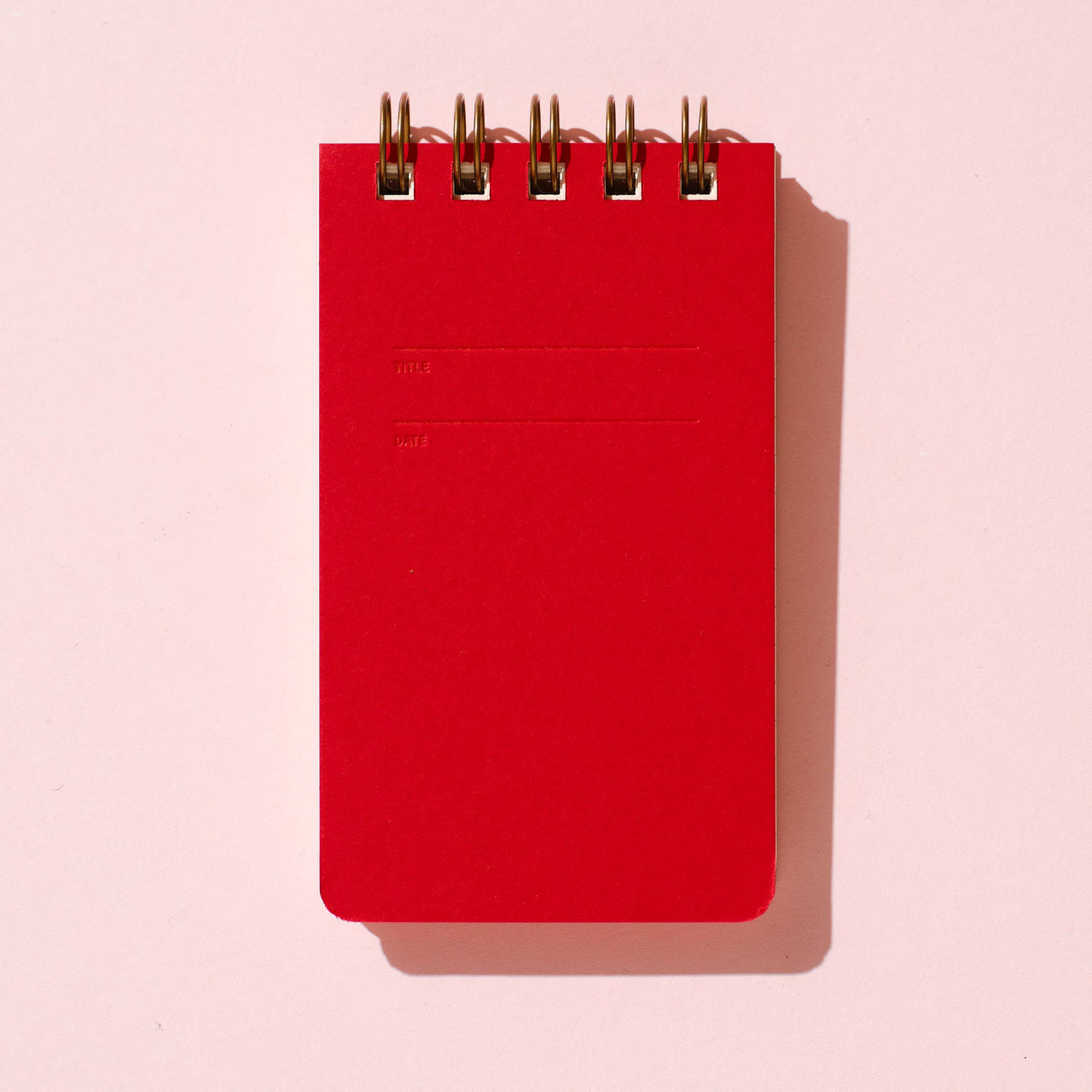 Reporter Notebook - Warm Red: Lined