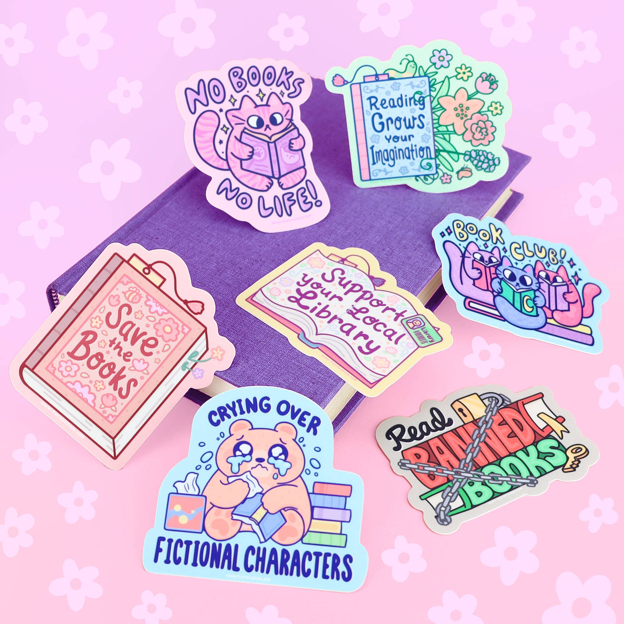 Support Your Local Library Vinyl Sticker
