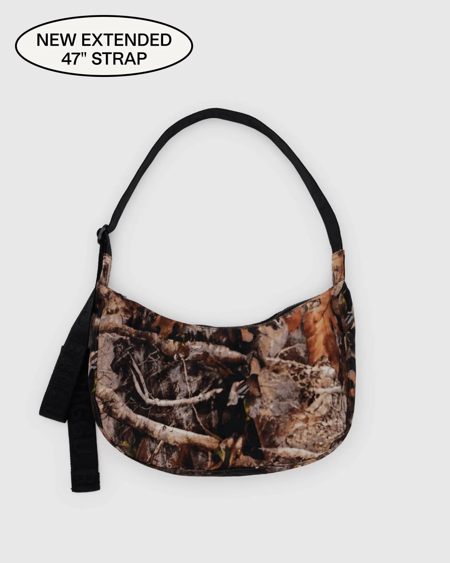 【BAGGU】春の新色追加☆ Small Nylon Crescent Bag long strap Amazon.com: BAGGU Small Nylon Crescent Bag - Black 37