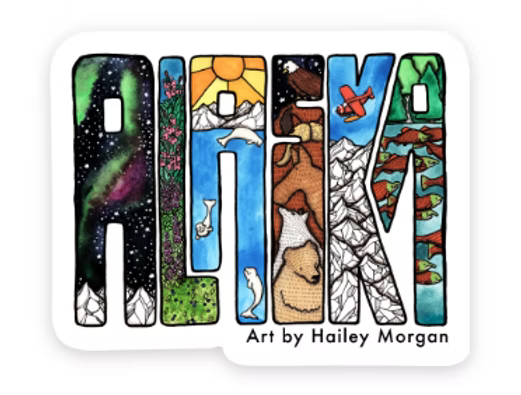 ALASKA Sticker