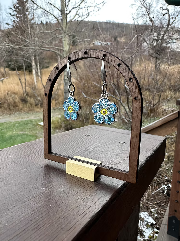 Forget-Me-Not Earrings