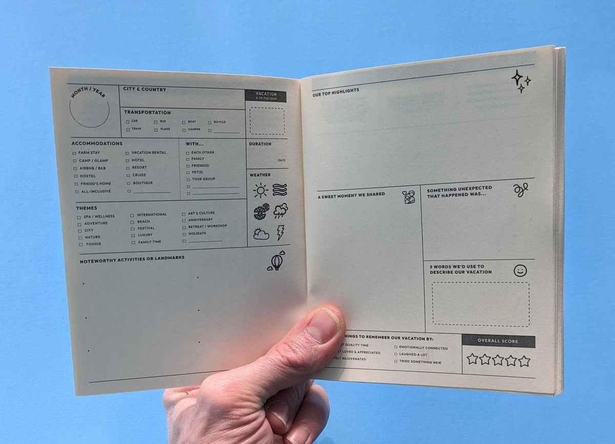 Couple's Vacation Passport (Zine)