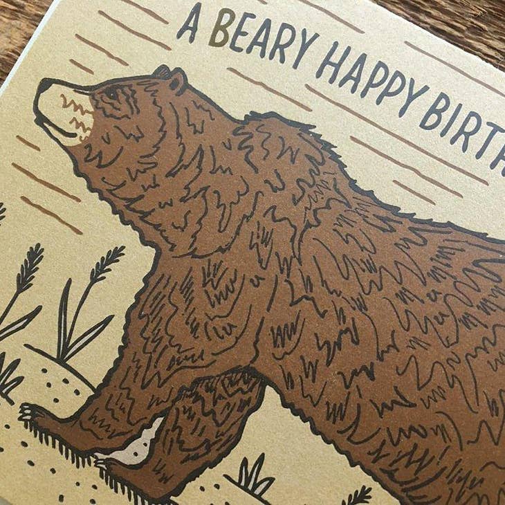 Birthday Bear Card