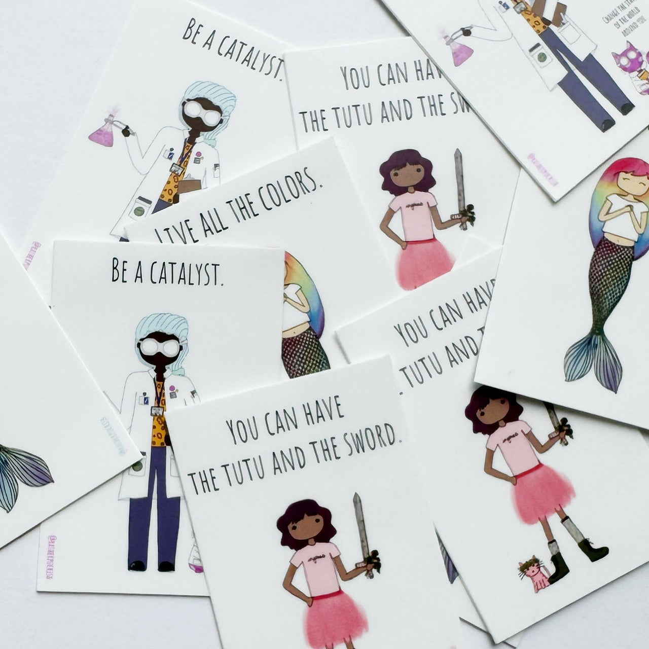 Be a Catalyst rectangle sticker