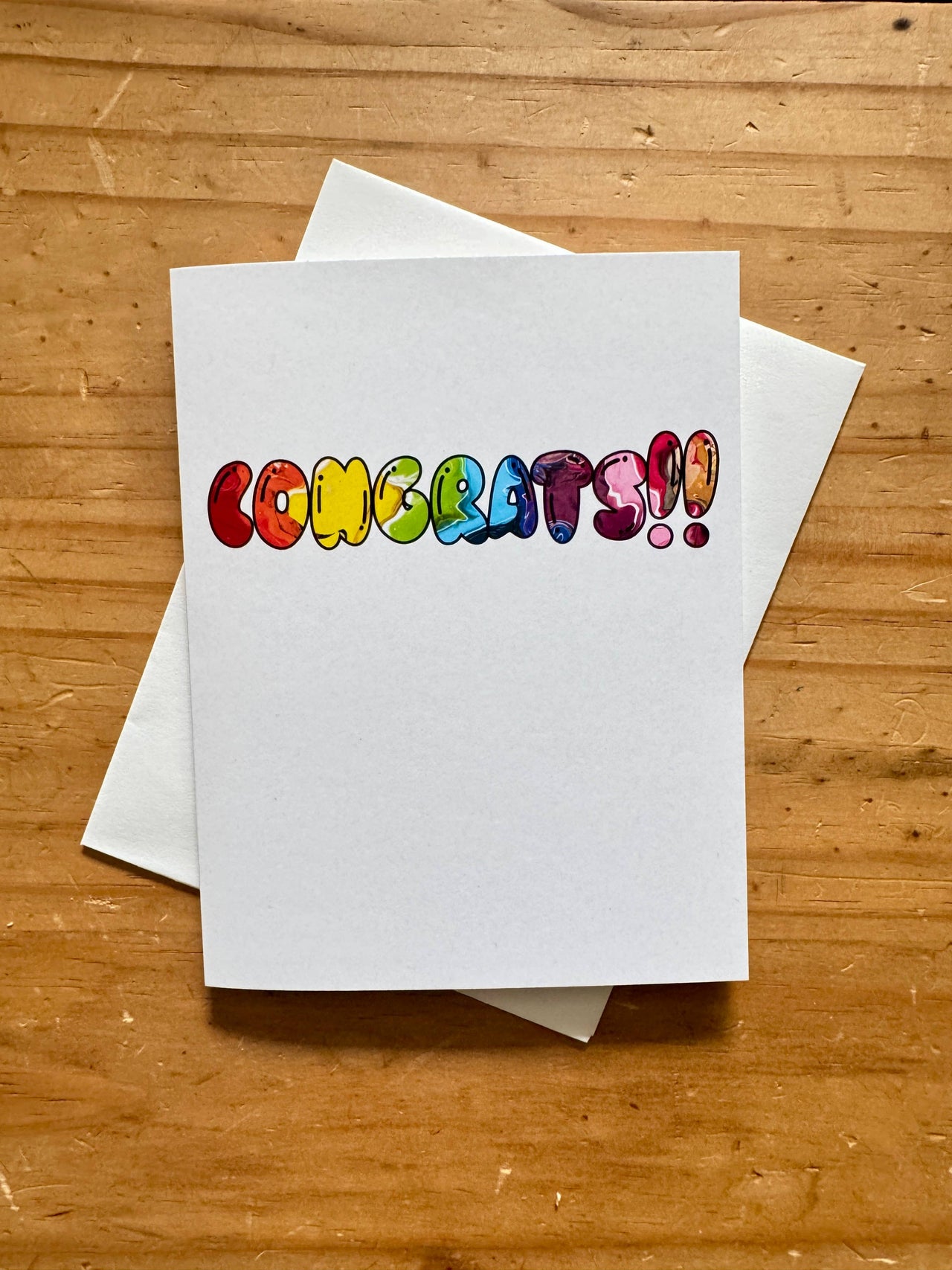 Rainbow Congrats Greeting Card - LGBTQ - Coming Out - A2