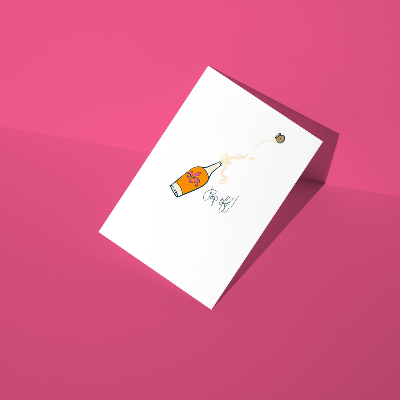 Pop Off | Congratulations Card