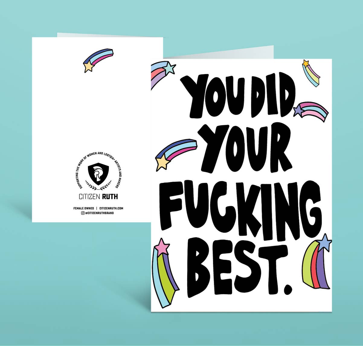 You Did Your Fucking Best Card