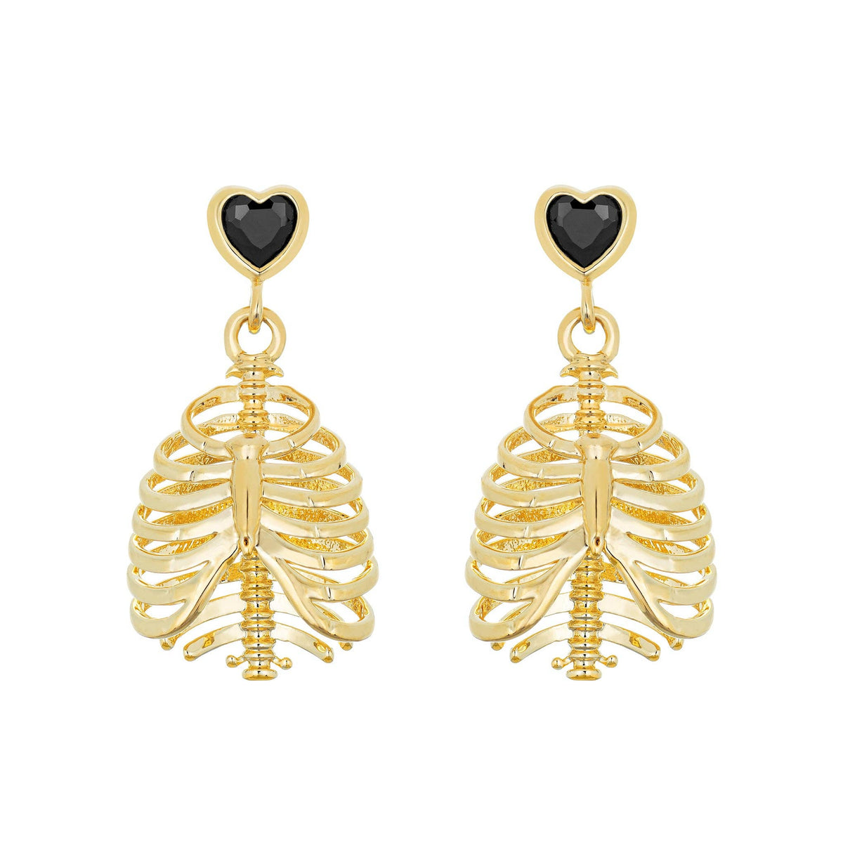 Heart in a Cage Earrings