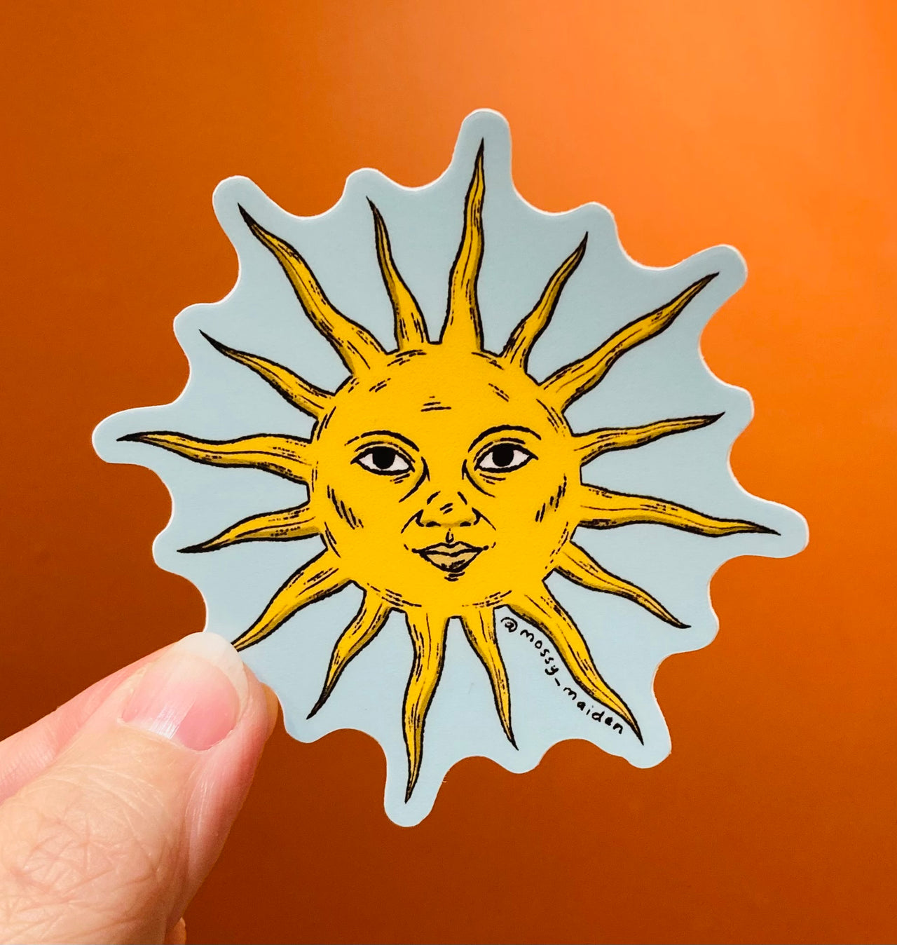 Sun Sticker