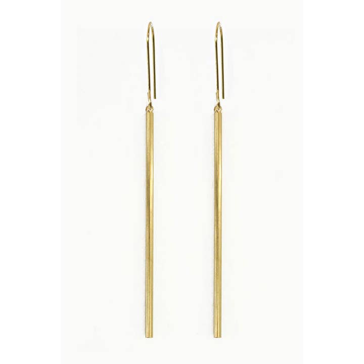 Long Rod Dangle Earrings