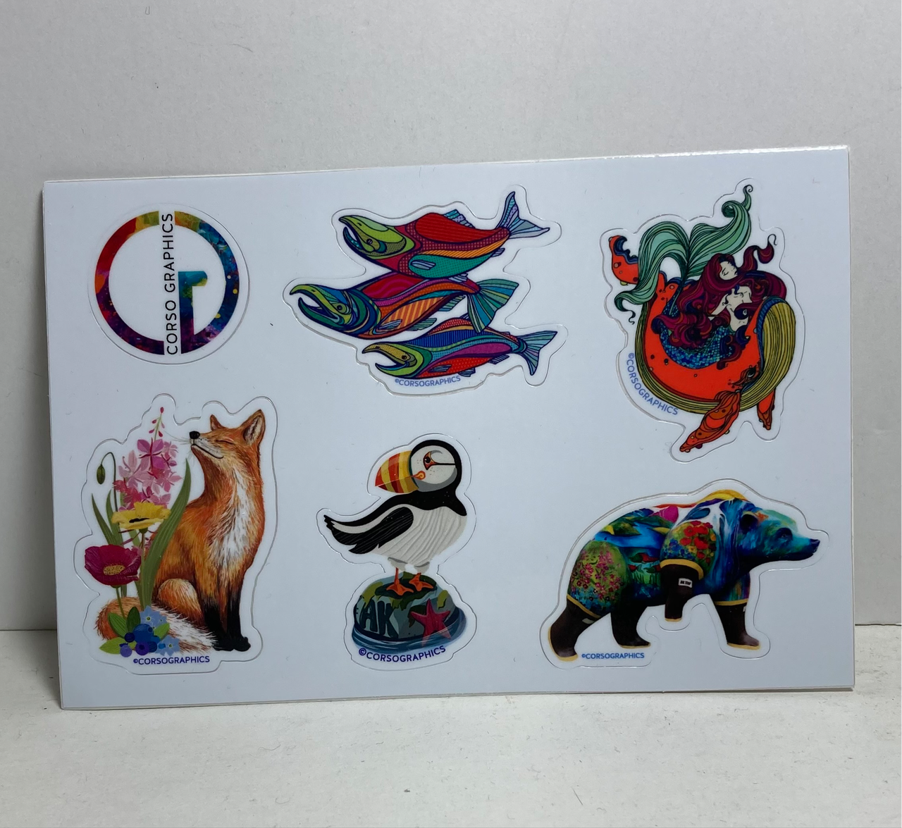 Animal Sticker Sheet