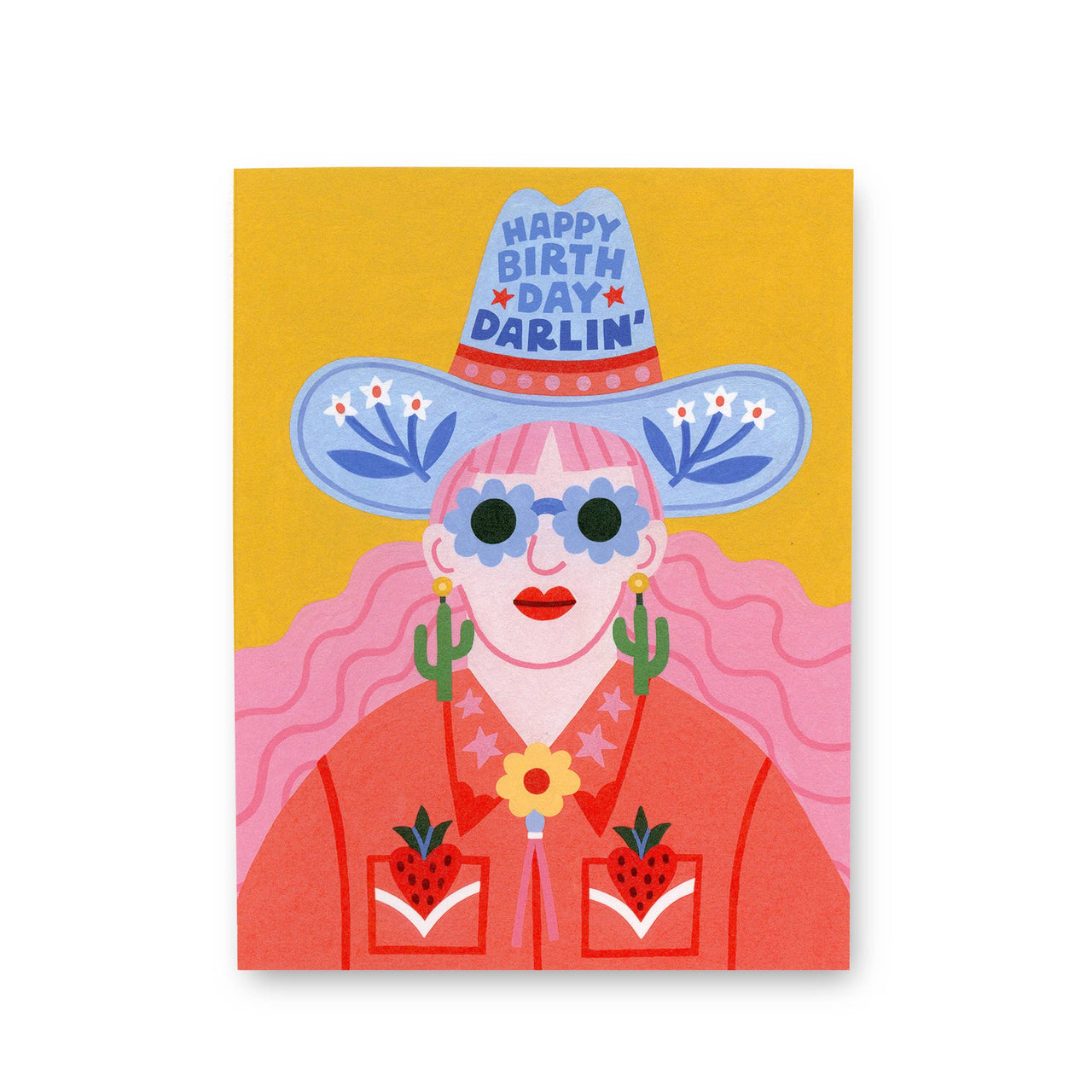Cowgirl Birthday Card