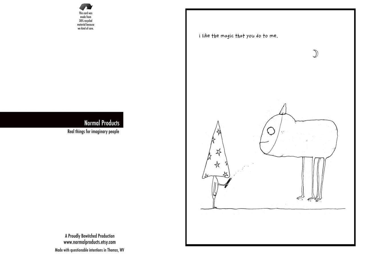 Magic - Greeting Card