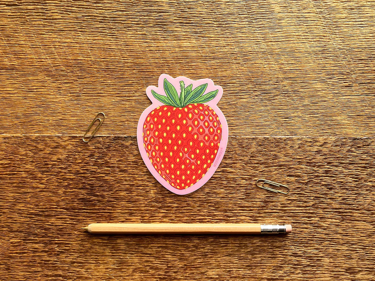 Strawberry Sticker