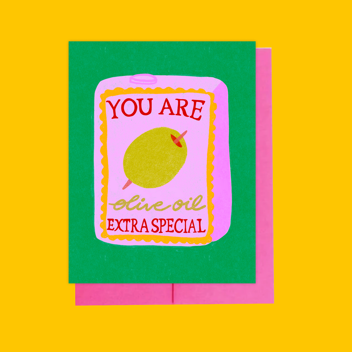 You're Extra Special Greeting Card: Cellophane Sleeve