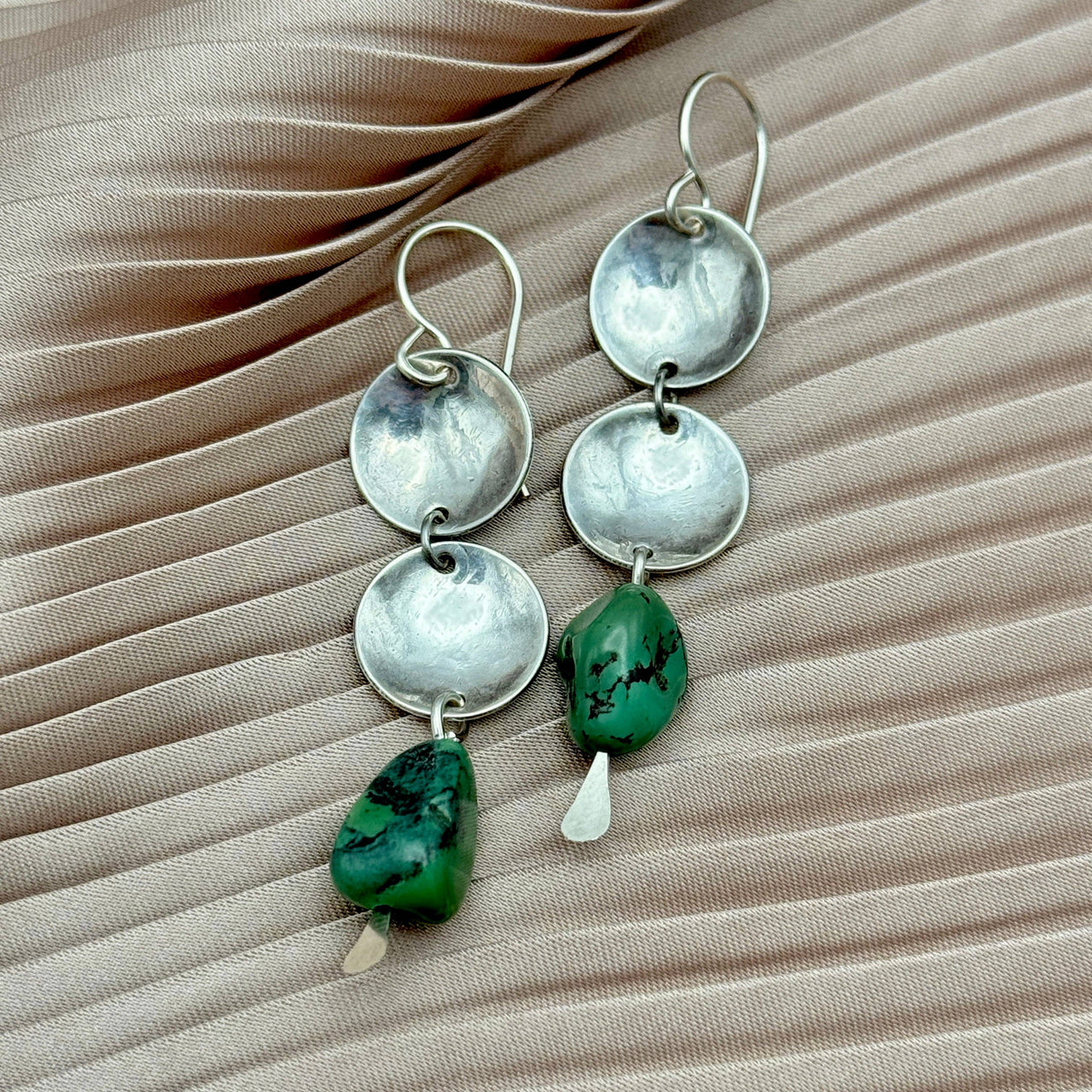 Drift Earrings: Gold