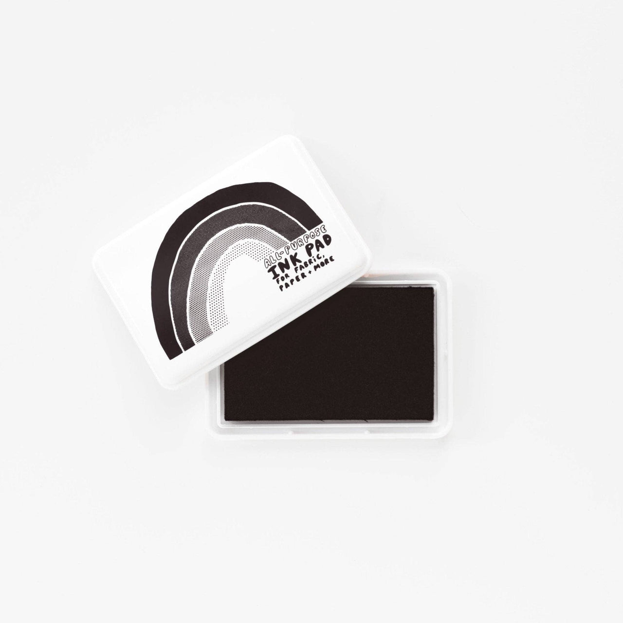 Black All Purpose Stamp Ink Pad | Permanent Waterproof Ink