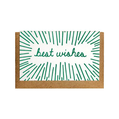 Best Wishes Enclosure Card