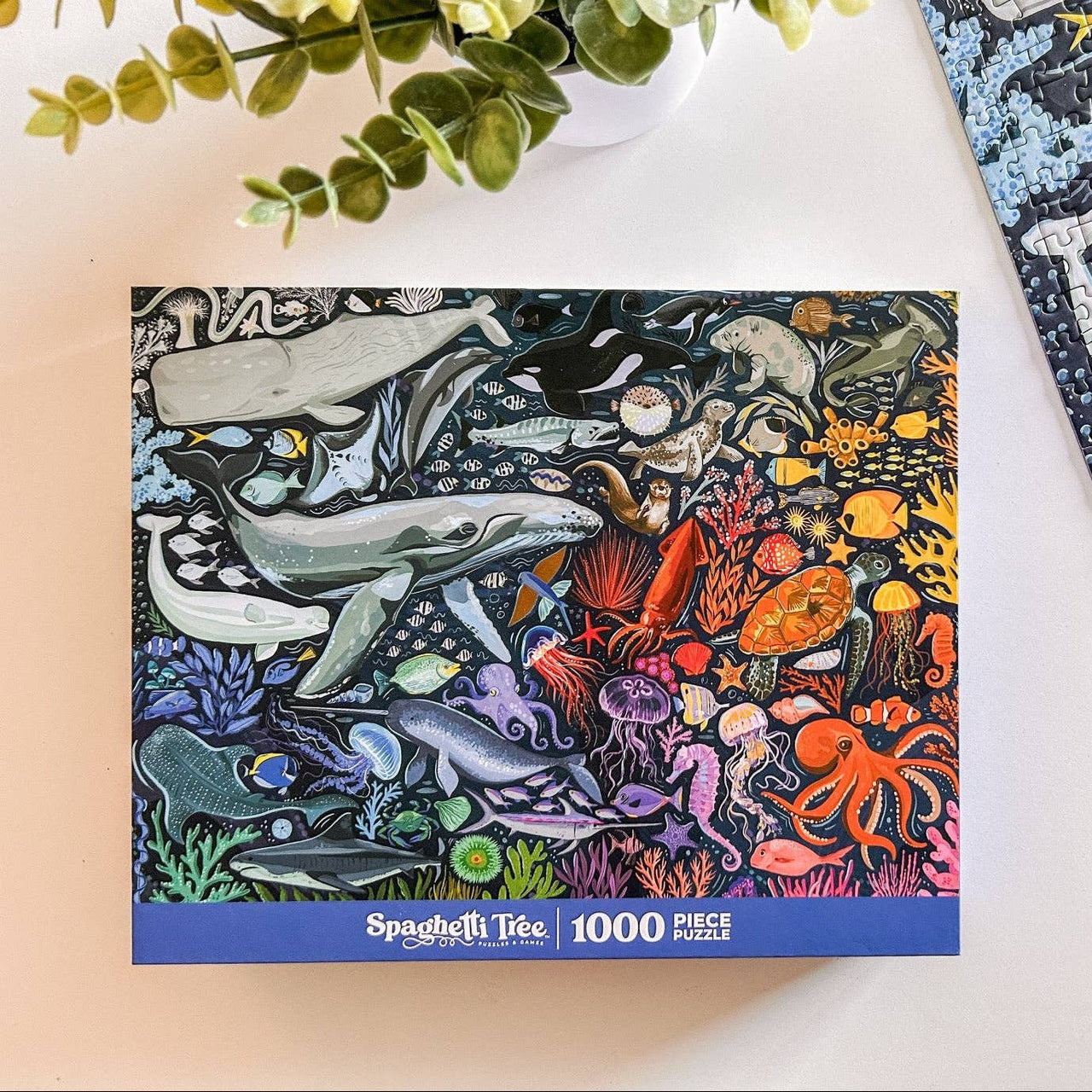 Ocean Creatures 1000 Pc Puzzle