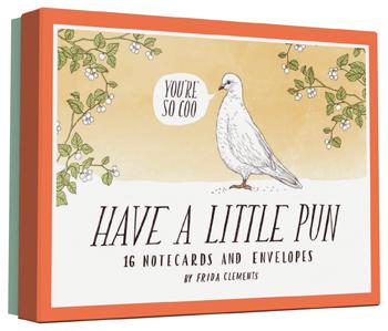 Have A Little Pun: 16 Notecards and Envelopes