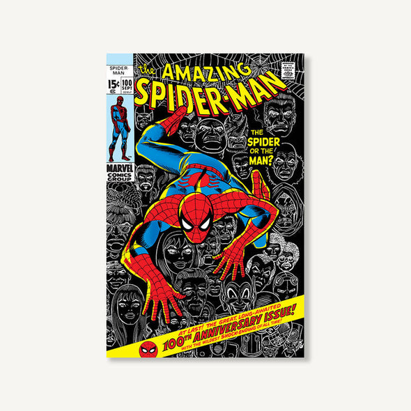 Spider-Man: 100 Collectible Comic Book Cover Postcards
