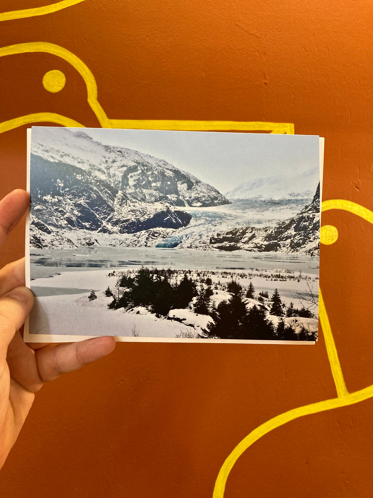 Mendenhall Glacier (Winter) Notecard