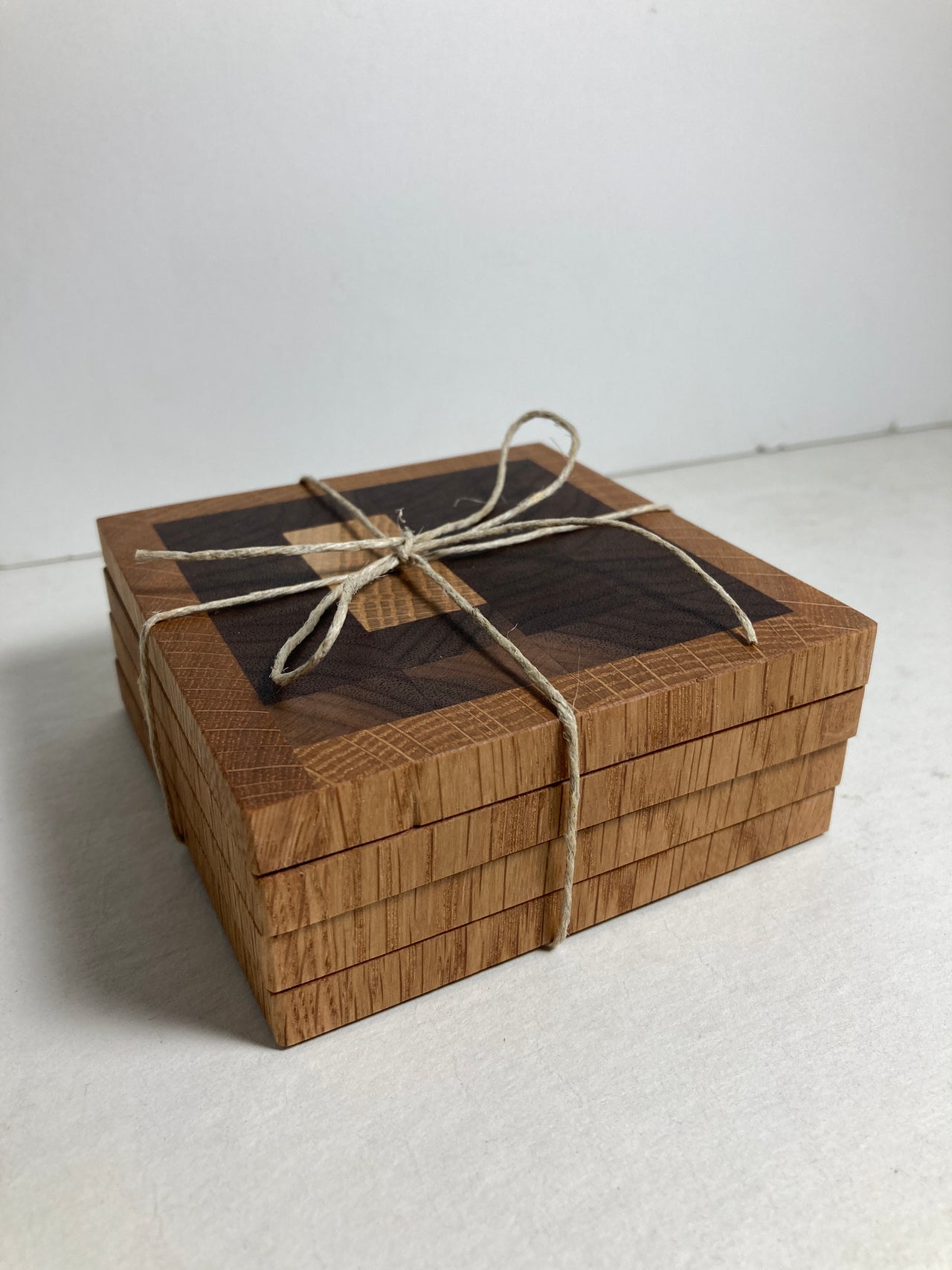 Pack of 4 Wood Coasters