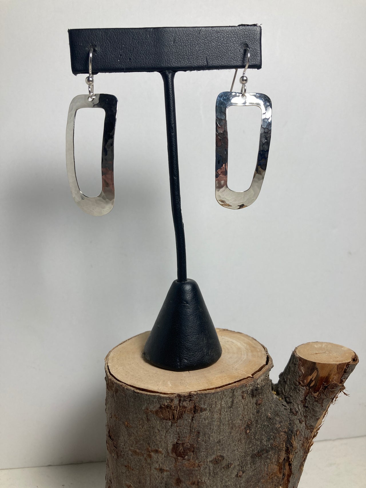 Upside Down Ovoid Earrings