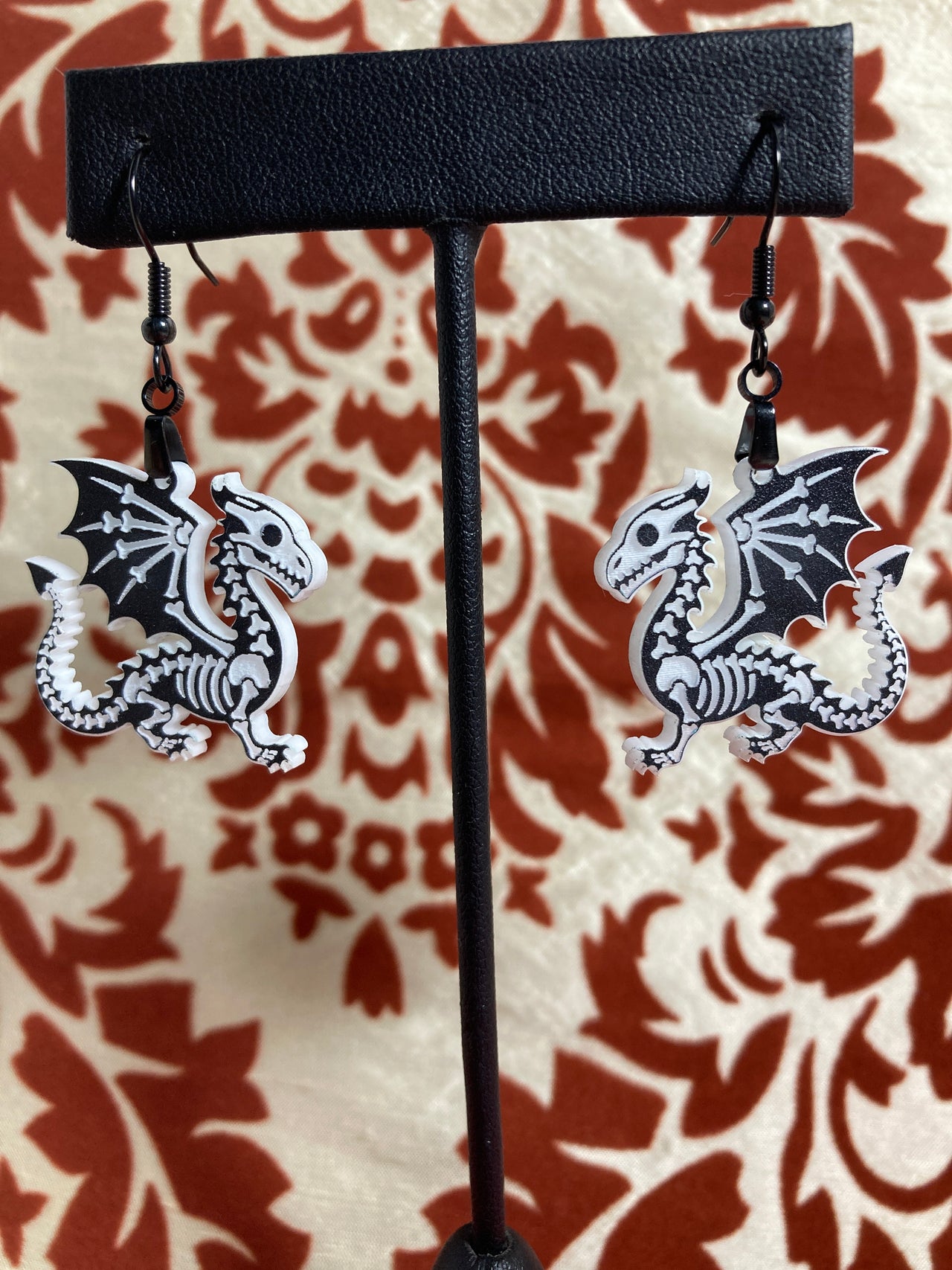 Long Dragon Earrings