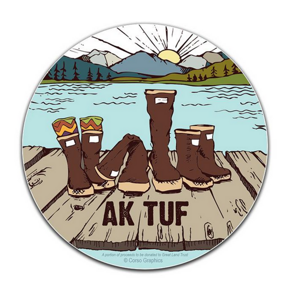 AK Tuf Sticker