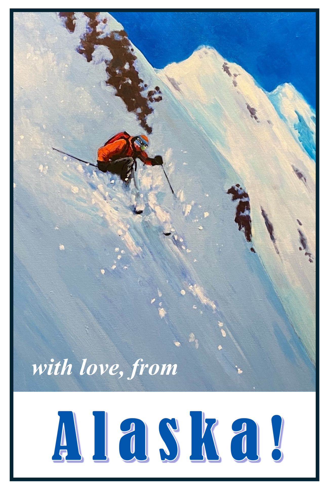 2026 Postcard: "Alaska's Playground" by Marianne Elson