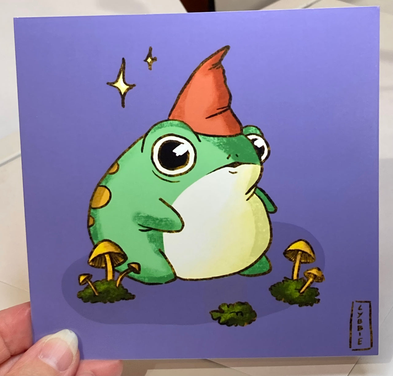 Frederick the Frog Print
