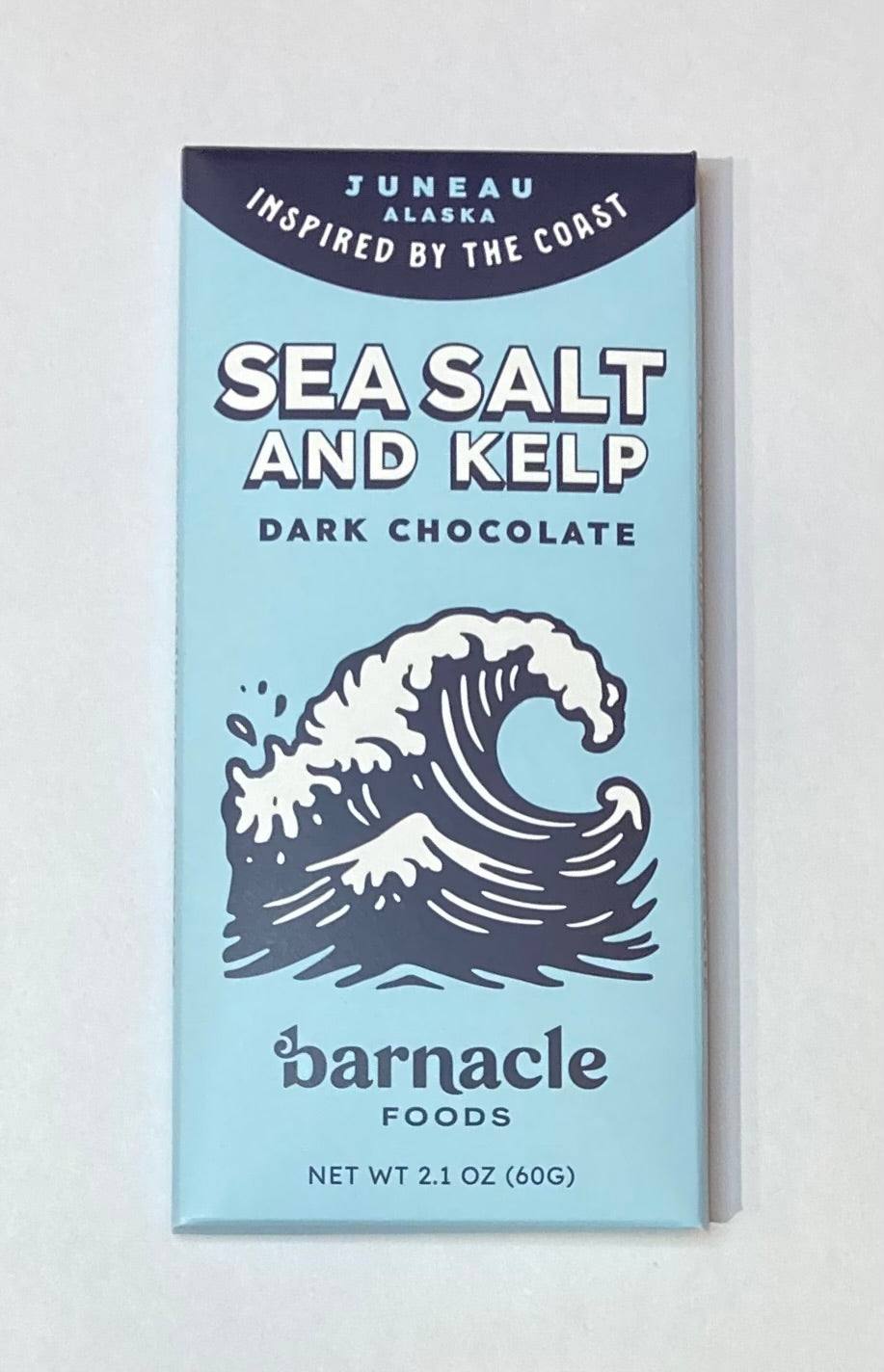 Sea Salt and Kelp Dark Chocolate Bar