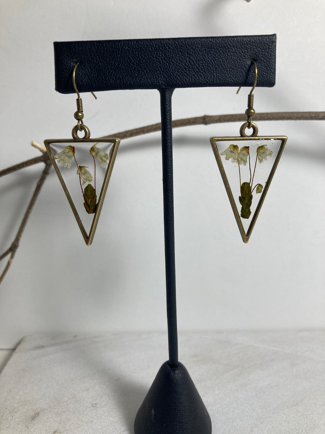 Cassiope Triangle Earrings