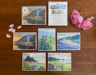 Juneau Alaska Landscapes 2 - Greeting Card Set of 5